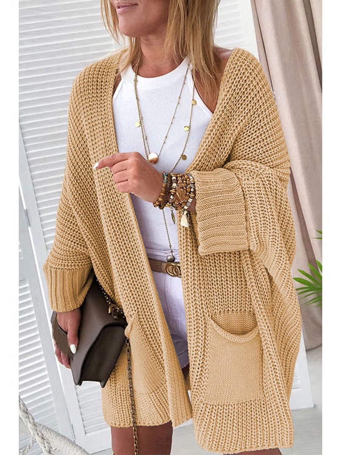 Oversized 2024 dolman cardigan