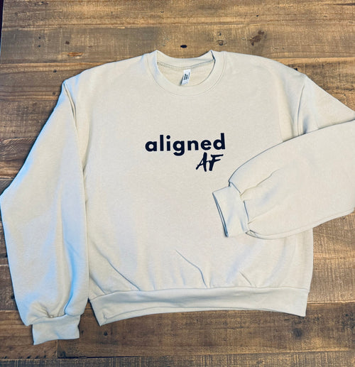 Aligned AF Crew Neck Sweatshirt