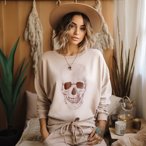 Skull Goth Sweatshirt