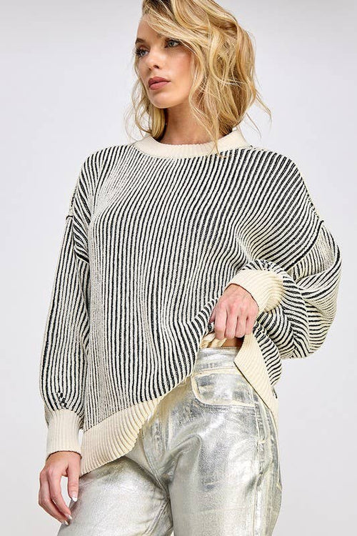 Soft Stripe Sweater