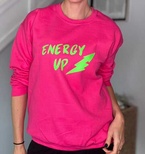 Energy Up Neon Crew Neck