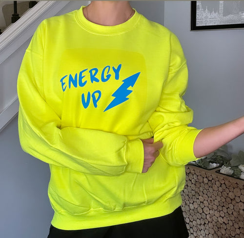 Energy Up Neon Crew Neck (3 color options)