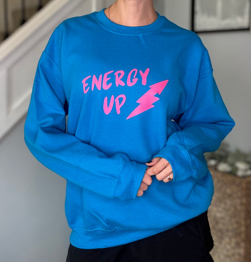 Energy Up Neon Crew Neck (3 color options)