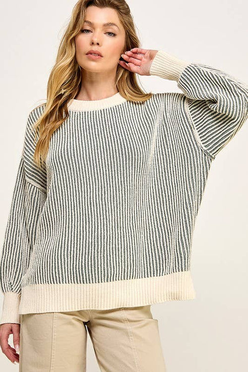 Soft Stripe Sweater