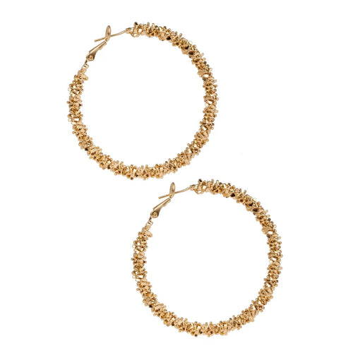 Sophia Classic Gold Hoop Earring